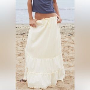 Brandy Melville Nadia Skirt Yellow NWOT